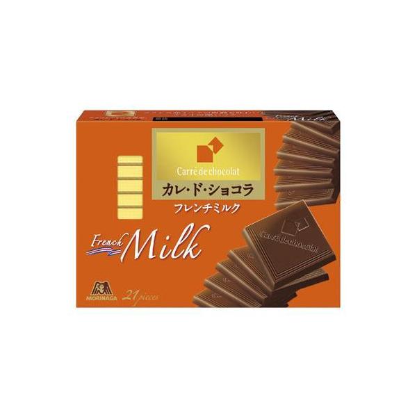 森永製菓 カレ・ド・ショコラ&lt;フレンチミルク&gt; 21枚×6箱