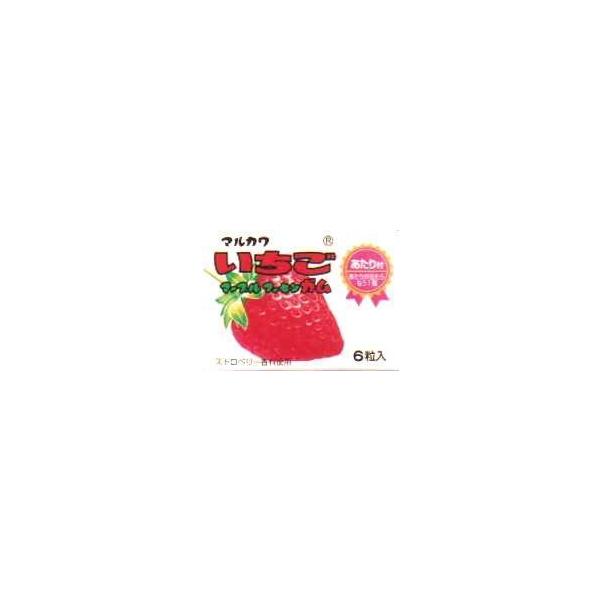 ロングセラーのマーブルガムいちご味です。