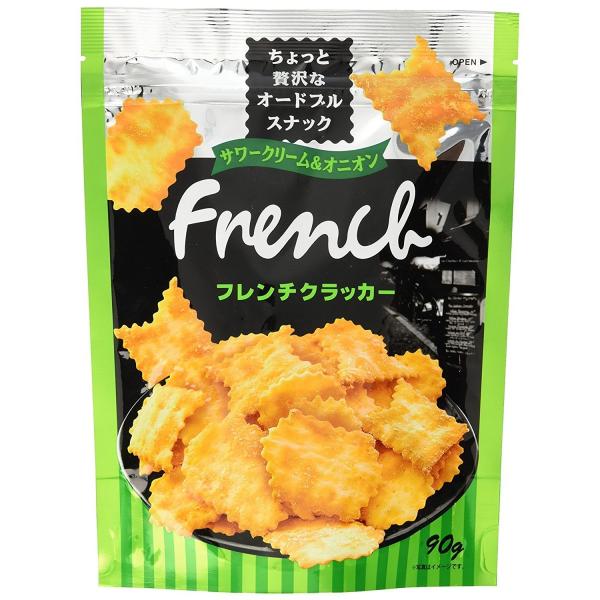 軽い食感の薄型クラッカー。うま味たっぷりのサワークリーム&amp;オニオンパウダーが後をひきます。 [エヌエスインターナショナルとは]普段の暮らし、いいもの世界から! をコンセプトに、世界各国から美味しいお菓子を企画・開発し輸入販売をしてお...
