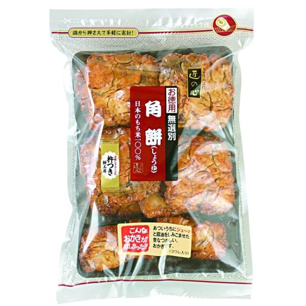 丸彦製菓 角餅しょうゆ 200g×10個