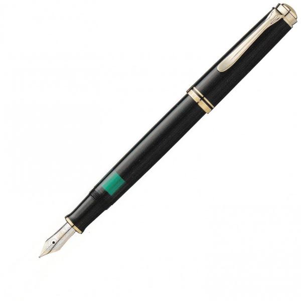 Pelikan（ペリカン） 万年筆B） スーベレーン M400 黒 万年筆 ペン先B