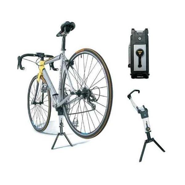 最高のポータブル自転車スタンド チークのフラッシュスタンド マウンテンバイクとロードバイクの修理 持ち運びバッグ付き 旅行に最適