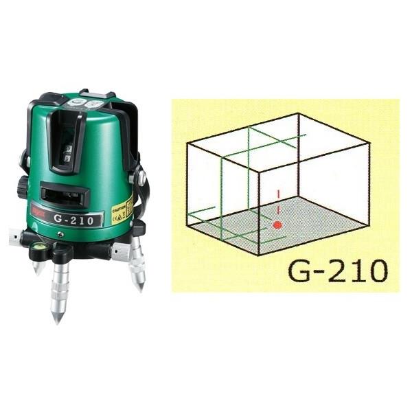 マイゾックス グリーンレーザー墨出し記 G210セールセット 【三脚 