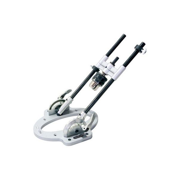 神沢鉄工 ドリルガイド 13F K-801-4 13mmチャック付きのアルミダイ