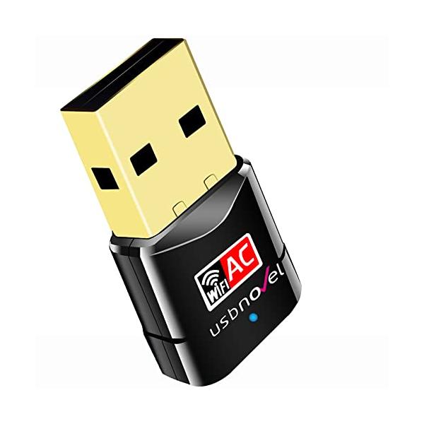 USB 2.0 WIFI 無線LAN 子機 600Mbps 高速度 デュアルバンド 2.4G/5G 11ac/n/a/g/b 11ac 433+150