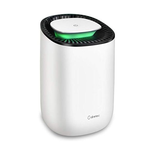 dretec(ドリテック) 除湿機 小型 コンパクト 容量450ml 4.5畳以下 ペルチェ式 満水お知らせランプ 静音 軽量 省エネ 結露 カビ 梅雨対策 玄関 押入 クローゼット