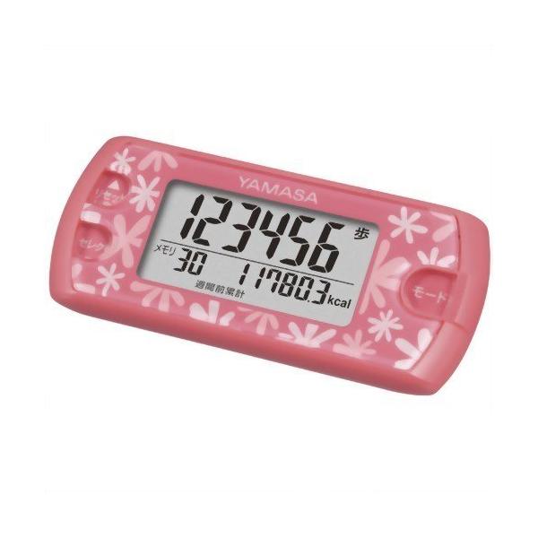 色：ピンクサイズ : 幅76*高さ33.5*厚み10mm重量 : 約24g(電池含む)使用電池 : CR2032電池*1個電池寿命 : 約1年(1日1万歩使用にて)歩数 : 100万歩歩行距離 : 1万km消費カロリー : 10万kcal歩...