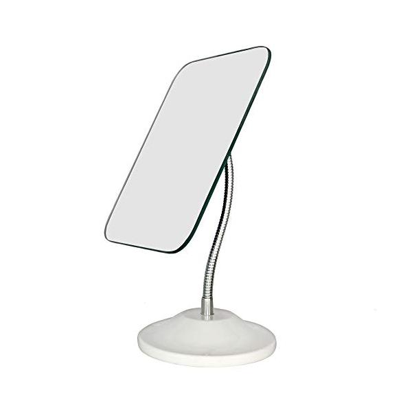 サイズ：Medium 360度回転  - 化粧鏡ガチョウの首の管を採用して、あなたの最高のメイクの必要角度を満たすためにミラーとの距離を得るために簡単かつ自由に曲げることができる非常に柔軟な回転スイベルグースネック。私達の使用を便利にして、...