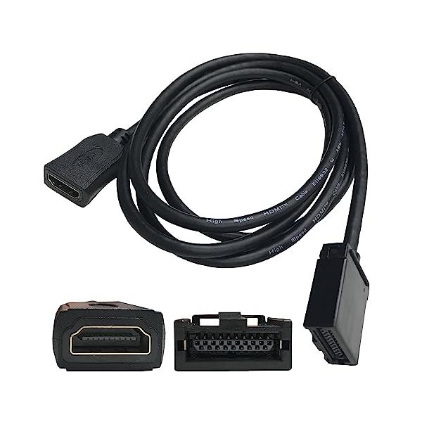 [Tr701-2] HDMI 変換 ケーブル ナビ ナビ操作 テレビキット トヨタ シエンタ 10系 ノア ヴォクシー 90系 (ディスプレイオーディオ 8 インチ plus 10.5 インチ) M