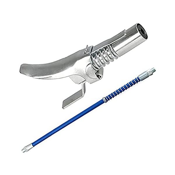 グリスカプラー 車やバイクのメンテナンスの一つにグリースアップがあります。グリースアップはセルフでメンテナンスが出来る代表的な一つです。そのグリースアップ用の道具としてこちらのグリースカプラーとフレキシホースが最適です   簡単に取り付け ...