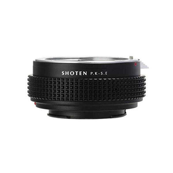 サイズ：ペンタックスKマウント焦点工房オリジナルブランドSHOTEN ショウテン は、オールドレンズになじむ外観で機能性とデザイン性に優れたマウントアダプターです。特徴 ：* オール金属素材により高耐久性?高剛性を実現。* アダプター内部は...