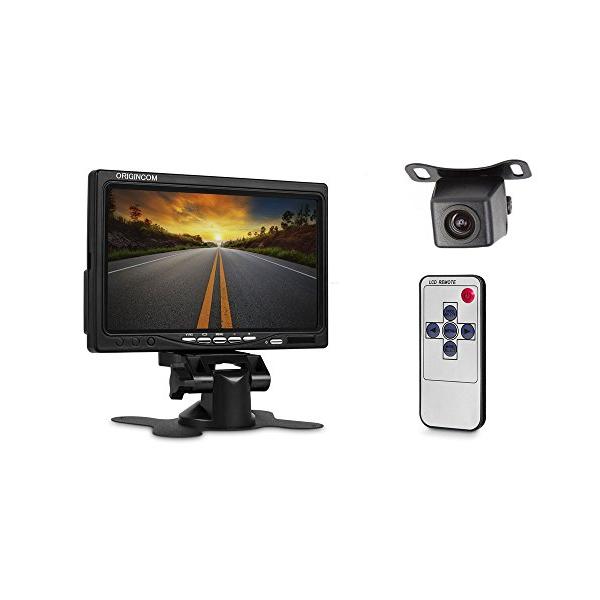 A0119N搭載7インチバックカメラセット 12V専用7インチバックモニター