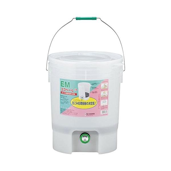 サイズ：18L生ゴミが発行堆肥に変身!家庭ごみや、庭の雑草・落ち葉等の処理容器です。(目皿無し)材質/本体・蓋・蛇口;ポリエチレン ハンドル;ステンレス 取手・目皿・計量カップ;ポリプロピレンカラー/ナチュラル製造国:日本ホーム&amp;キ...