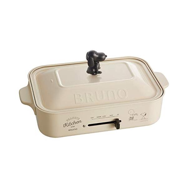 BRUNO ブルーノ コンパクトホットプレート スヌーピー PEANUTS