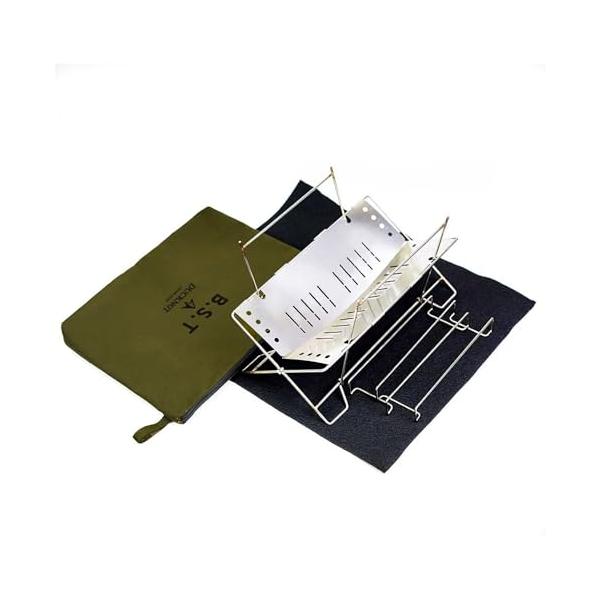 DUCKNOT 焚き火台 BST スパッタシートSET ソロ コンパクト 軽量