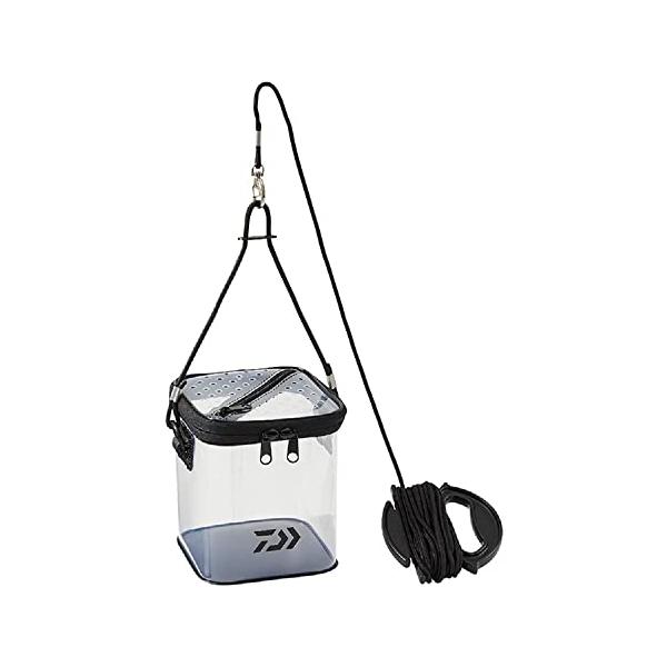 ダイワ　PG水明48 【未使用品】 ダイワ(DAIWA) 透明バケツ ポ-タブル活かし水くみ 15/17cm : お買い得