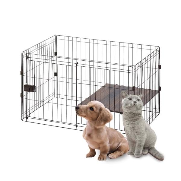 アイリスオーヤマ 犬 サークル 室内 コンビネーションサークル用上段 P