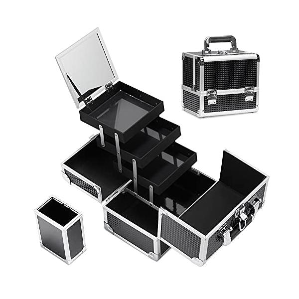 Joligrace メイクボックス 大容量 プロ仕様 化粧品収納ボックス 化粧箱