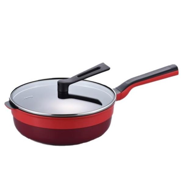 【新品未使用】レミパンプラス（レッド）24cm RHF-302 レミパンプラス 24cm／レッド RHF-302 : お買い得ネットショップ