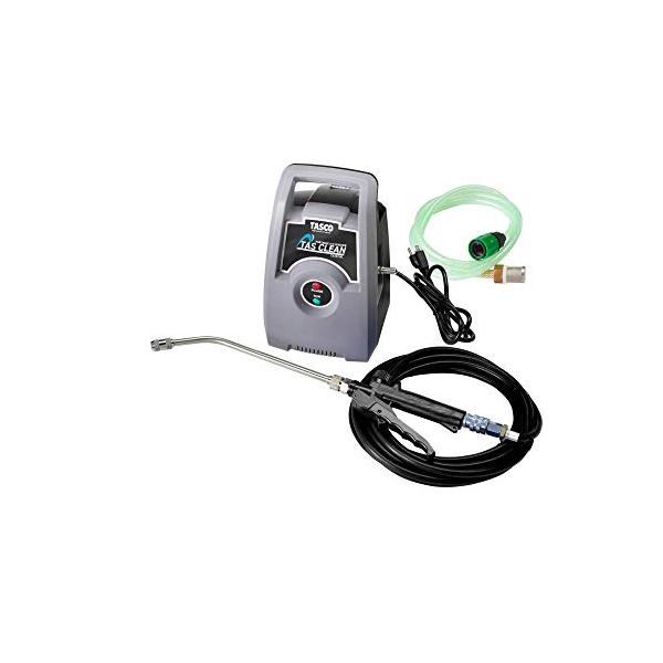 イチネンTASCO エアコン洗浄機 ポータブル TA352WL グレー 電源コード