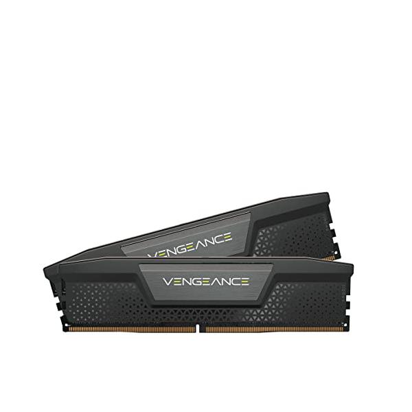 CORSAIR DDR5-5200MHz ddr5メモリ 32GB 16GB×2 VENGEANCE® RGB 32GB (2x16GB) DDR5 DRAM 5200MHz C40 Memory Kit — Black