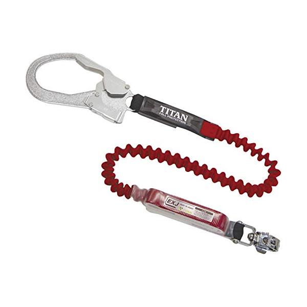 タイタン(TITAN) 新規格 墜落制止用器具 EXJシングル 赤 EXJハーネス用