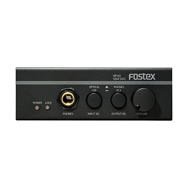 FOSTEX HP-A3 ヘッドホンアンプ ハイレゾ対応 FOSTEX ヘッドホンアンプ 32bit D/A変換器内蔵 ハイレゾ対応 HP-A3
