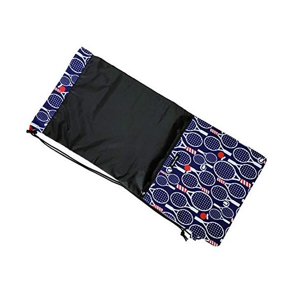 色：スポルト2〜3本ラケットが収納できます小物を入れるのに便利なファスナーポケット付撥水加工済み左右どちらの肩にかけてもデザインを楽しんで頂けるよう両面にブランドタグが付いていますスポーツ＆アウトドア/硬式テニス/バッグ/サック・ラケットケース