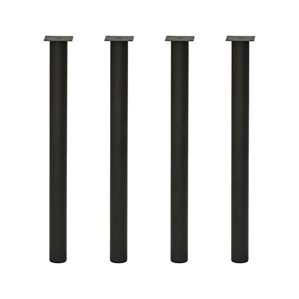 色：ブラックサイズ：65cmサイズ: 8.5x8.5x65cm材質:鉄、ナイロン生産国:台湾商品サイズ: 8.5x8.5x65(パイプ部Φ5.1)cm組立:天板は別売りとなります。ホーム＆キッチン:家具:リビングルーム家具:テーブル:ローテーブル