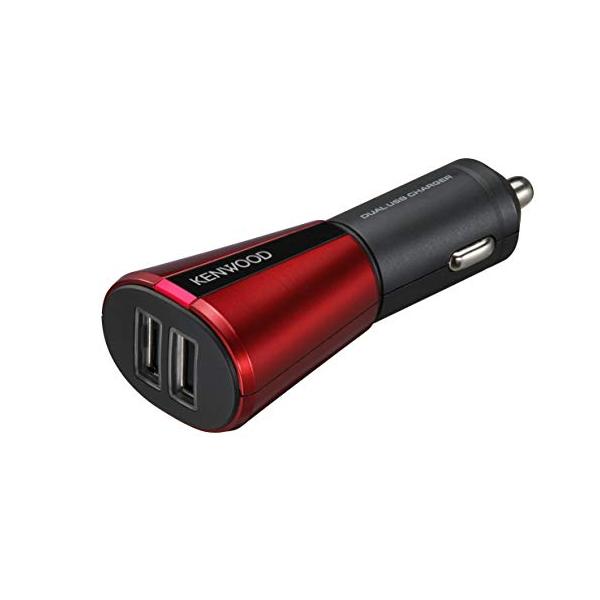 ケンウッド(KENWOOD) シガーソケットチャージャー レッド CAX-CH10-R