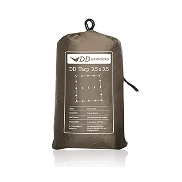 DD Hammocks Tarp タープ 3.5 x (コヨーテブラウン) [並行輸入品