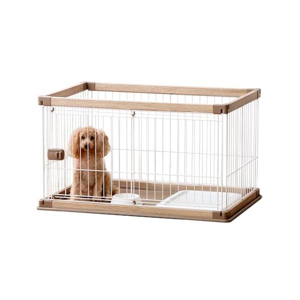 アイリスオーヤマ 犬 組み立て簡単 サークル ウッディサークル ロータイプ アイリスオーヤマ 犬 組み立て簡単 サークル ウッディサークル ロー