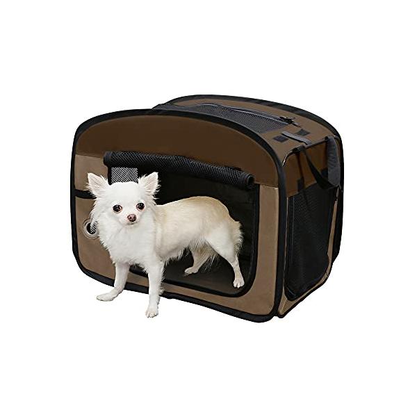 サイズ：54L x 33W x 43H cm 商品サイズ(幅X奥行X高さ) ：53.5*32.5*42.5cm 商品説明 ：組み立てが簡単で、コンパクトに折りたためるソフトケージです。 外出先や、急な来客、災害時の緊急対策にも便利です。 汚...