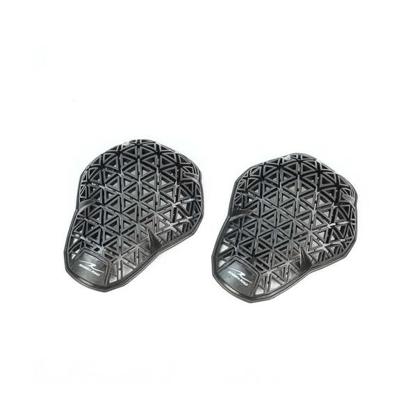 色：ブラックサイズ：スモール品番： RR10109品名： CE-LEVEL2 フレックスエアパッド‐スモールSIZE : FREE 左右セット ※実寸 W:約13.5cm*H:約17cmWEIGHT: 約90g 片方 車＆バイク/バイクウェ...