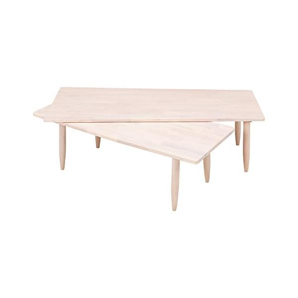 不二貿易 ローテーブル センターテーブル 幅120*奥行43*高さ36.5cm