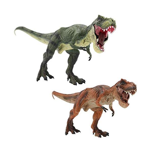 2種セット 恐竜 ティラノサウルス リアル 口開閉 30cm 模型 2種セット 恐竜 ティラノサウルス リアル 口開閉 30cm 模型