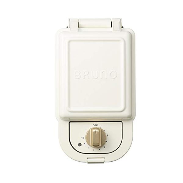 色：ホワイトタイマーをセットして待つだけ  耳までカリッとおいしいホットサンドのできあがり。いつもの朝食が華やかに 遊び心のある焼き目のホットサンドが簡単に作れます。耳を切らずにそのままのせられる大きめのプレートだから、時短。本体は縦置きで...