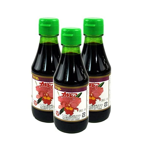 フジヨシ醤油 フジヨシのカトレア醤油 150ml*3本セット 卓上サイズ