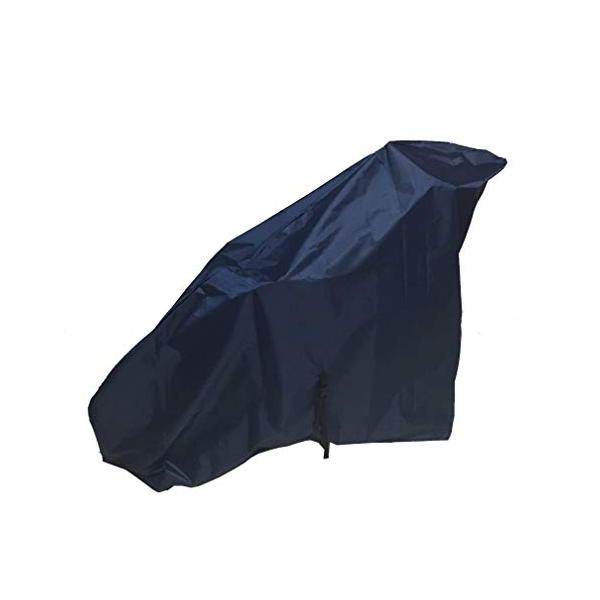 色：紺 車椅子カバー 車椅子保管用カバーです。しっかりとこだわった生地を使用し、雨風から車いすを守ります。風で飛ばない工夫がされており、雨・日光・ほこりなどにより車椅子が汚れてしまうことを防ぎます。カバーは車椅子に被せるだけで使い方は簡単で...