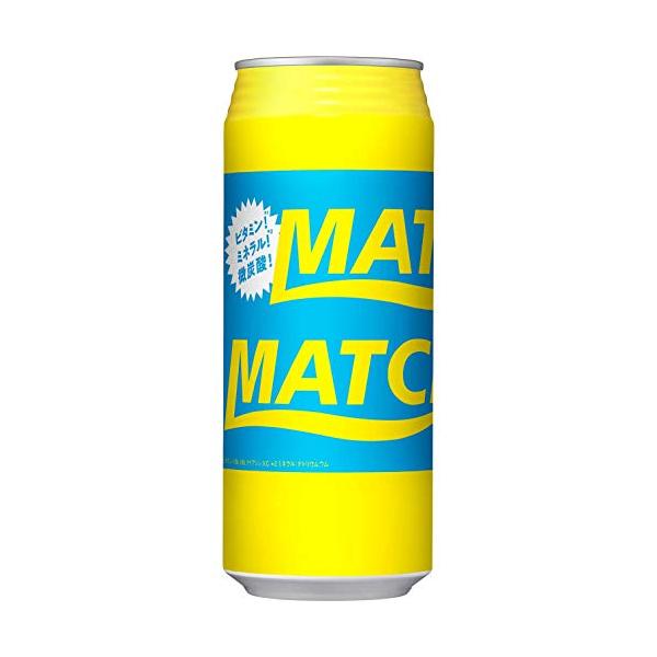 大塚食品 MATCH マッチ 缶 ビタミン ミネラル 微炭酸 リフレッシュ チャージ 480ミリリットル (x 24)