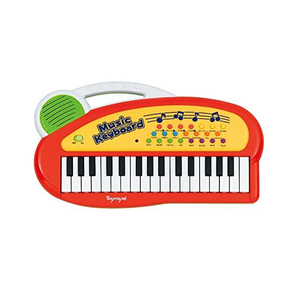 トイローヤル キッズミニキーボード ( ピアノ / 知育玩具