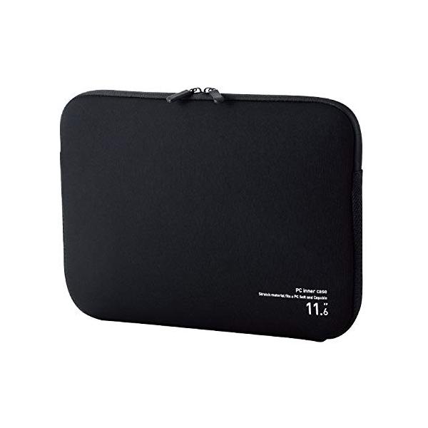 エレコム パソコンケース PCケース 11.6インチ ケース ネオプレン ipad 10.2 ブラック BM-IBNP11RBK