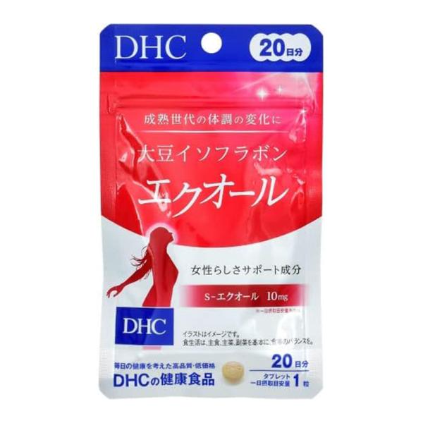 【特典あり】DHC エクオール 20日分（１袋）大豆イソフラボン 更年期 美容 ホルモンバランス