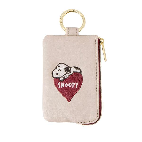 SNOOPY スヌーピー キーケースポーチ (ハートとスヌーピー SNOOPY スヌーピー キーケースポーチ (ハートとスヌーピー