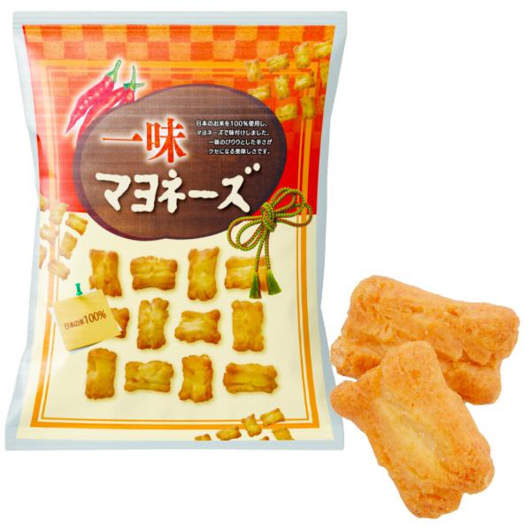 【無添加おかき】一味マヨネーズ　浪速のおかき屋やまだ
