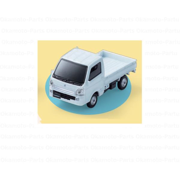 スズキ（SUZUKI） (10T)プルバックミニカー（キャリイ/ホワイト
