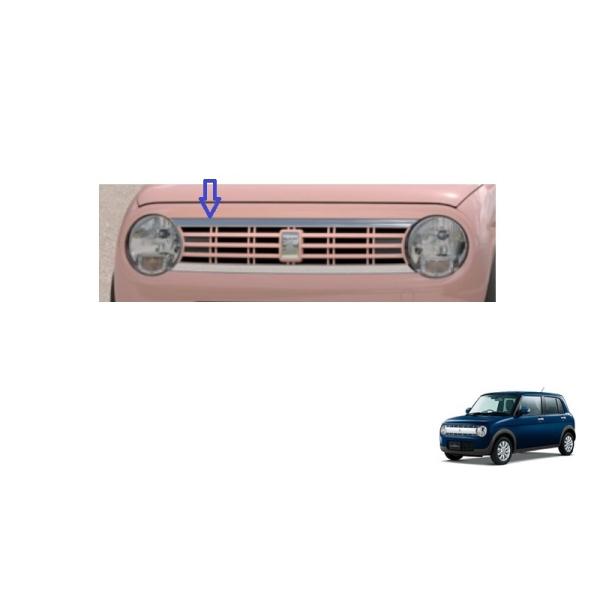 ラパン フロントグリル(フロントカメラ無し車用/ナチュラル ラパン フロントグリル(フロントカメラ無し車用/ナチュラル