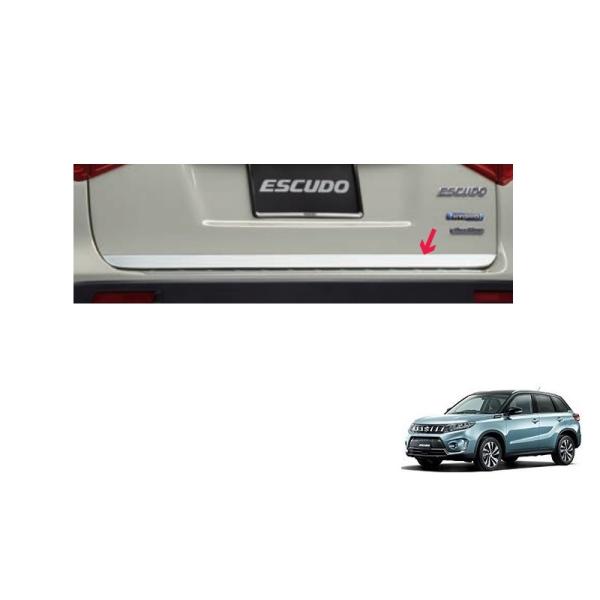 エスクード バックドアモール(光輝モール)「スズキ純正用品  