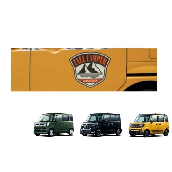スペーシア サイドデカール TALL CAMPER(左右2枚セット スペーシア サイドデカール TALL CAMPER(左右2枚セット
