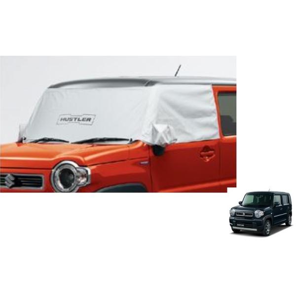 ハスラー フロントマスク「スズキ純正用品」ハスラー MR52S/MR92S